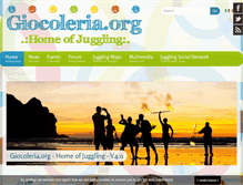 Tablet Screenshot of giocoleria.org